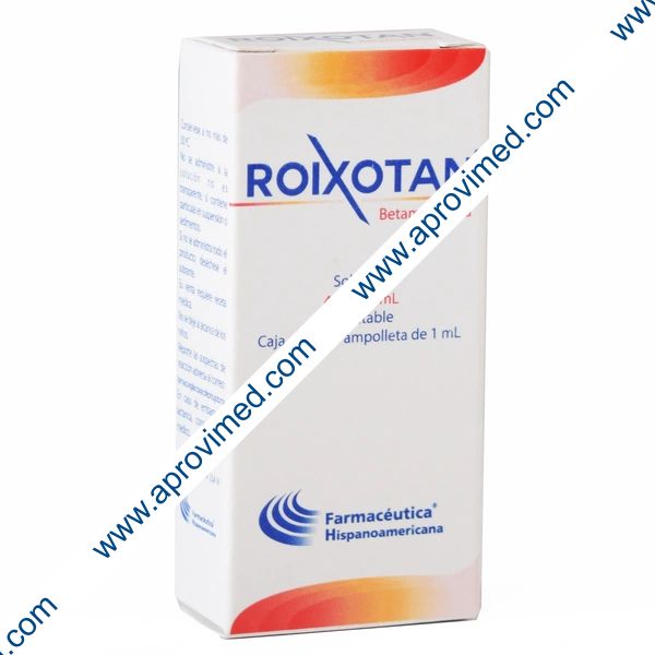 ROIXOTAN Sol. Iny. c/1 AMPTA. 4 MG/1 ML.
