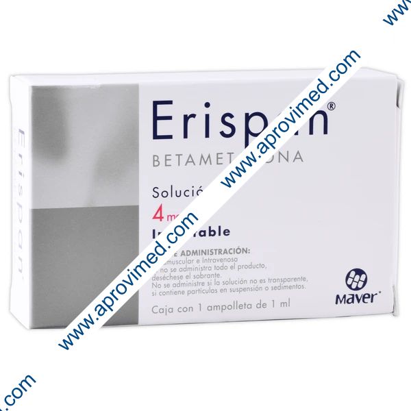 ERISPAN Sol. Iny. c/1 AMPTA. 4 MG/1 ML.