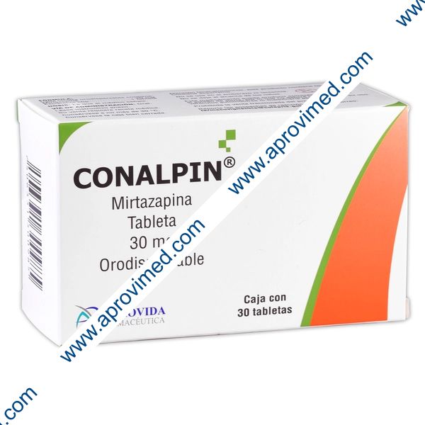 CONALPIN c/30 TABS. Orodispersables 30 MG.