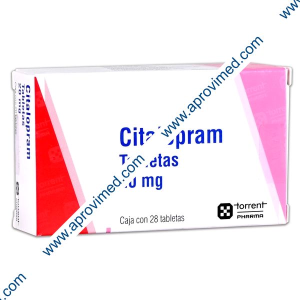 CITALOPRAM (Torrent) c/28 TABS. 20 MG.