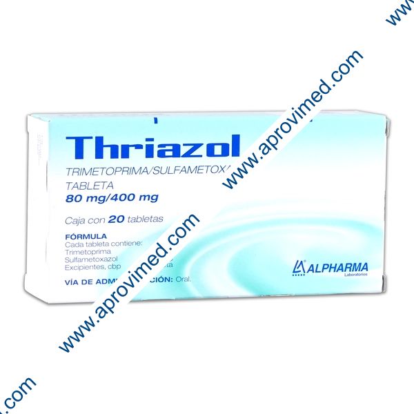 THRIAZOL c/20 TABS. 80/400 MG.