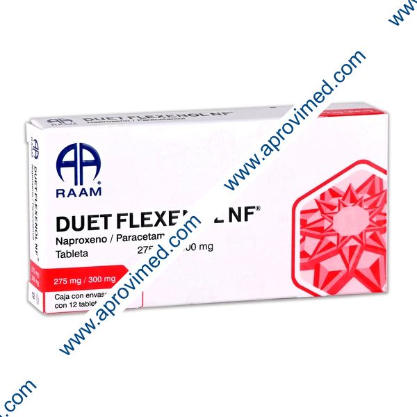 DUET FLEXENOL NF c/12 TABS. 275/300 MG.