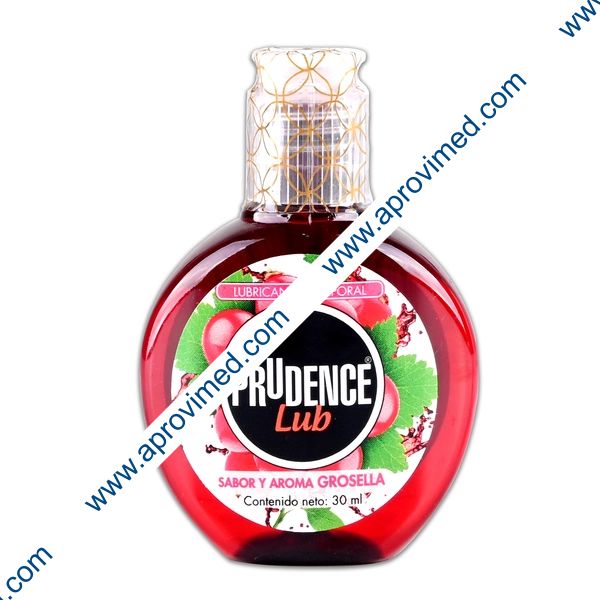 PRUDENCE LUB Lubricante Corporal GROSELLA Fco. 30 ML.