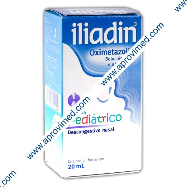 ILIADIN SOL. NASAL Gotas Pediátrico 0.01% Fco. c/20 ML.