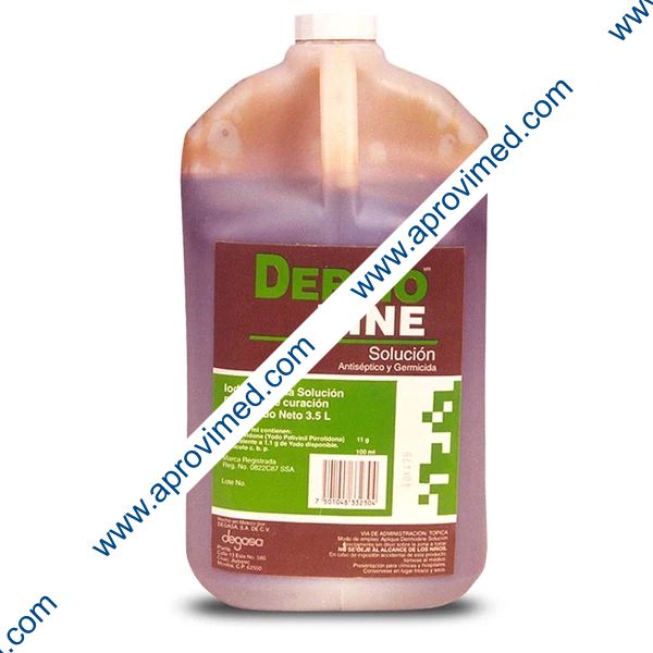 DERMODINE Solución Antiséptica Tópica Env. 3.5 LTS. 11 G/100 ML.