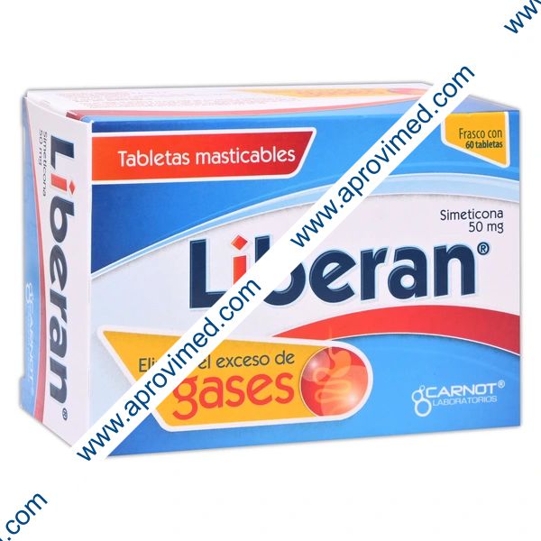 LIBERAN c/60 TABS. MASTICABLES 50 MG.