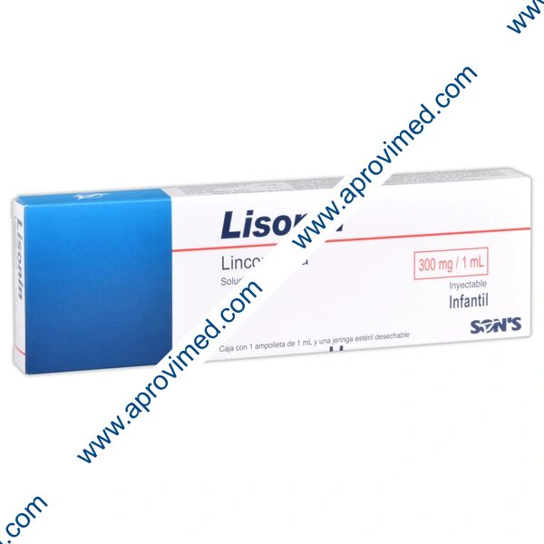 LISONIN Sol. Iny. Infantil c/1 AMPTA. 300 MG/1 ML. y Jeringa.
