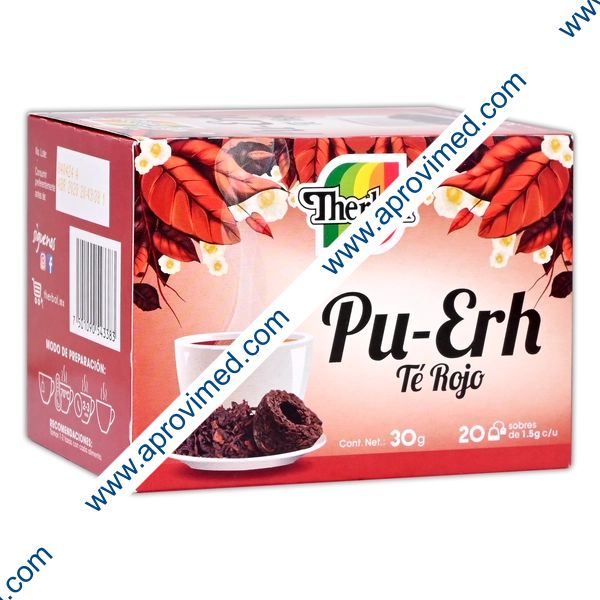 TÉ ROJO (PU-ERH) p/Infusión c/20 SOBS. 1.5 G.