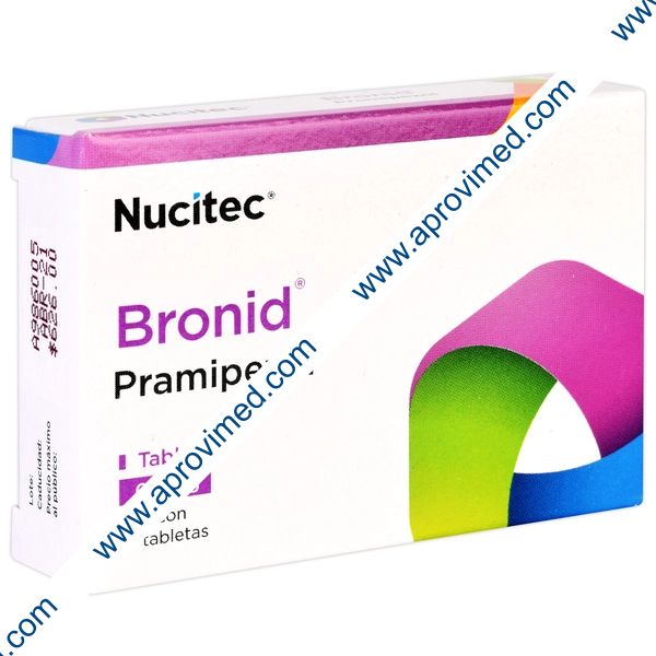 BRONID c/30 TABS. 0.5 MG.
