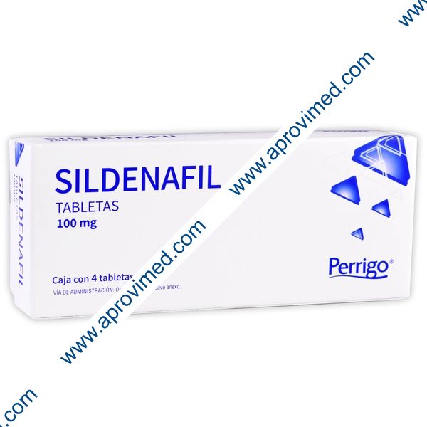 SILDENAFIL (Perrigo) c/4 TABS. 100 MG.