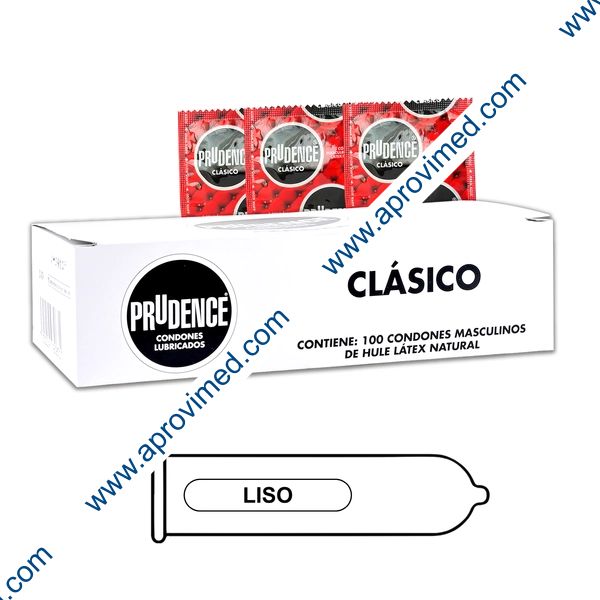 PRUDENCE CLÁSICO Caja Refill c/100 CONDONES.