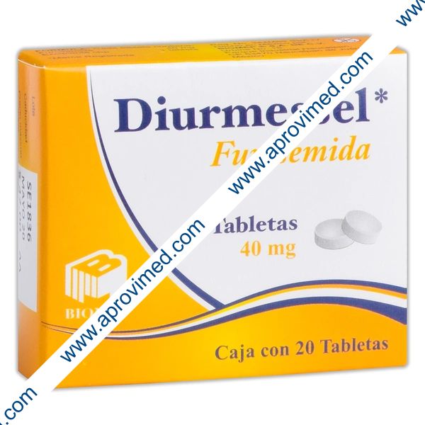 DIURMESSEL c/20 TABS. 40 MG.