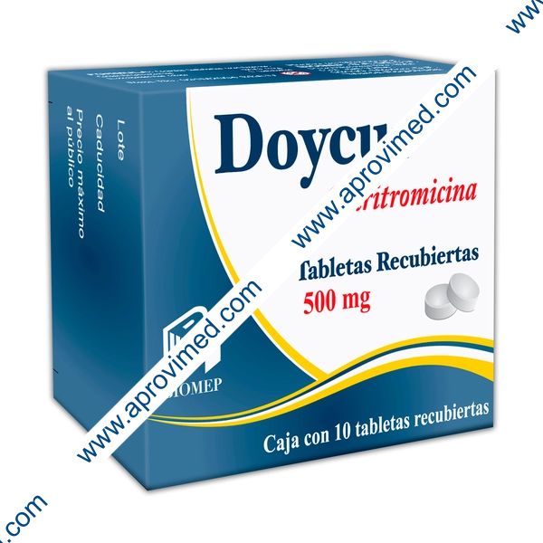 DOYCUR c/10 TABS. 500 MG.