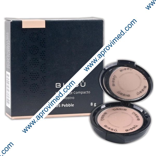 BISSÚ MAQUILLAJE COMPACTO p/ROSTRO Tono 05-Pebble c/1 Pza. 8 G.