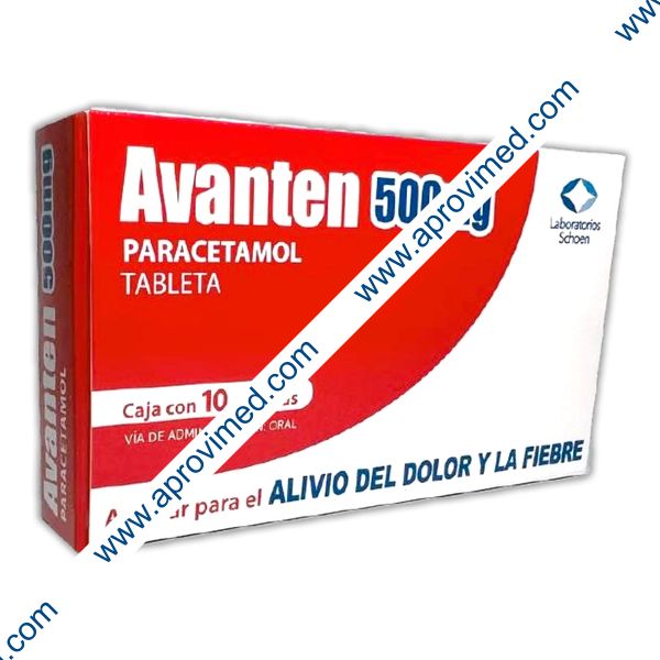 AVANTEN c/10 TABS. 500 MG.