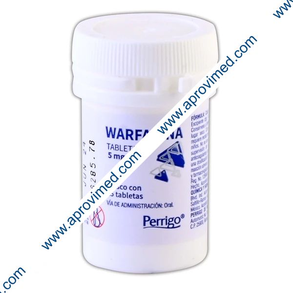 WARFARINA (Perrigo) c/25 TABS. 5 MG.