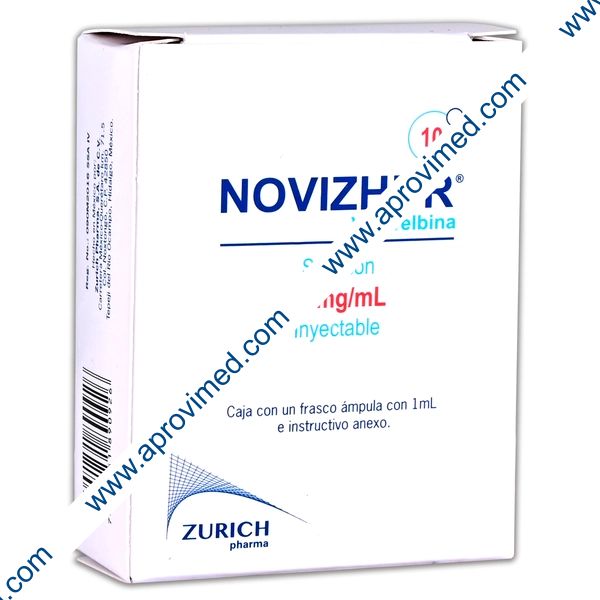 NOVIZHUR Sol. Iny. c/1 FCO. AMP. 10 MG/1 ML.