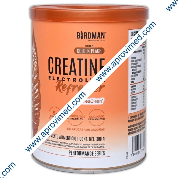 CREATINE ELECTROLYTE REFRESHER Sab. GOLDEN PEACH Bote 300 G.