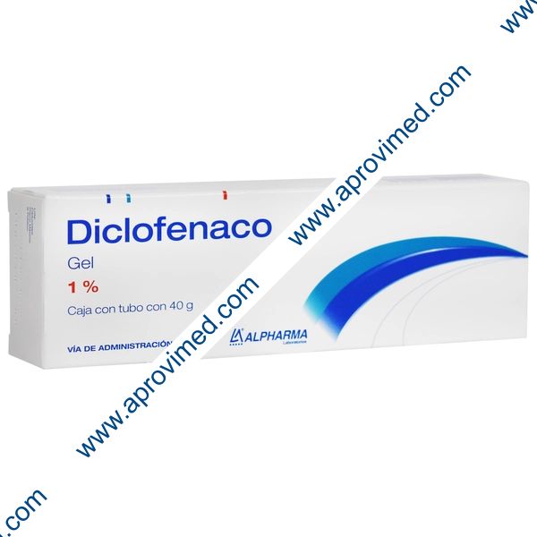 DICLOFENACO (Alpharma) GEL 1% TUBO c/40 G.