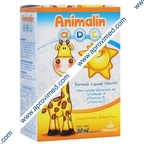 ANIMALIN A-D-C Sol. Gotas 30 ML. 1333 UI-35 MG-400 UI/1 ML.