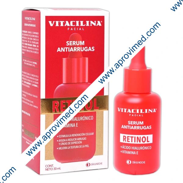 VITACILINA FACIAL Serum Antiarrugas RETINOL Fco. 30 ML.