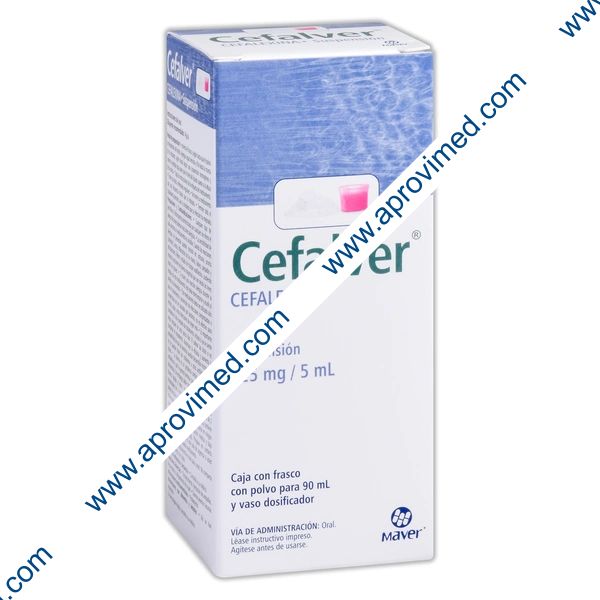 CEFALVER SUSP. Fco. 90 ML. 125 MG/5 ML.