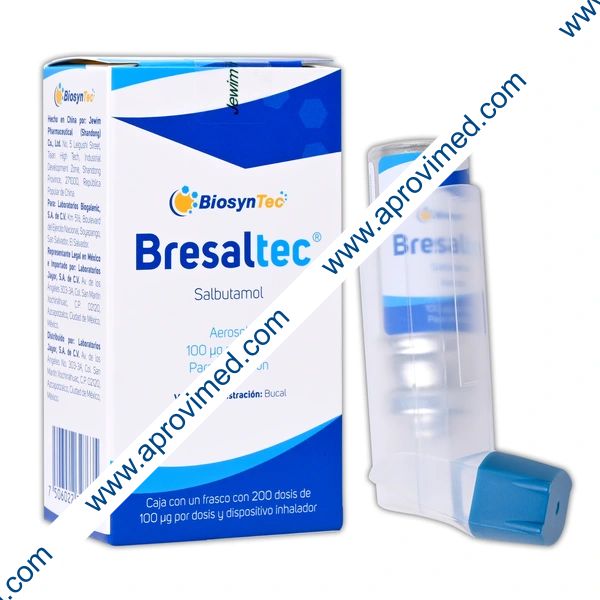 BRESALTEC AEROSOL p/INHALACIÓN Fco. c/200 Dosis 100 MCG.