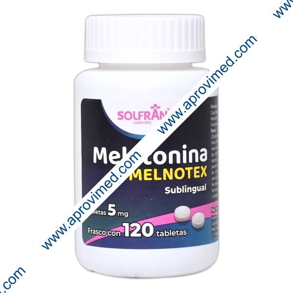 MELNOTEX c/120 TABS. Sublingual 5 MG.