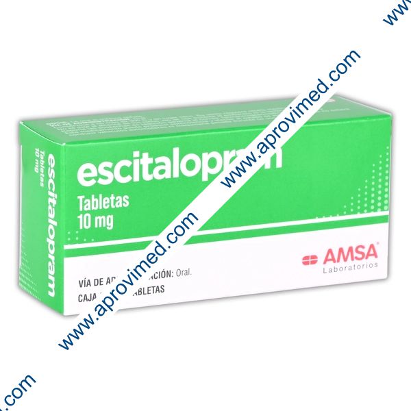 ESCITALOPRAM (Amsa) c/28 TABS. 10 MG.