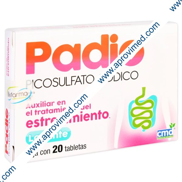 PADIO c/20 TABLETAS 5 MG.