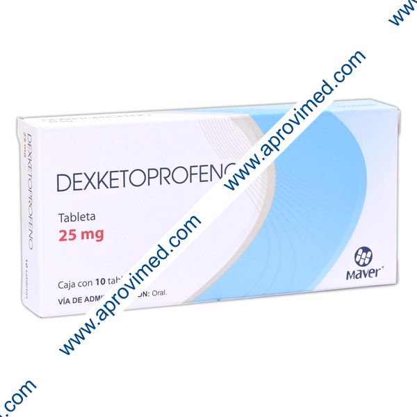DEXKETOPROFENO (Maver) c/10 TABS. 25 MG.