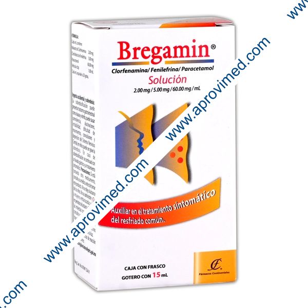 BREGAMIN SOL. Fco. Gotero 15 ML. 2-5-60 MG/1 ML.