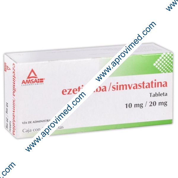 EZETIMIBA/SIMVASTATINA (Amsa) c/28 TABS. 10/20 MG.