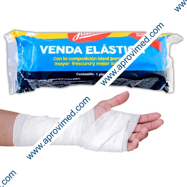 VENDA ELÁSTICA (Jaloma) A: 15cm. L: 5mt. c/1 Pza.