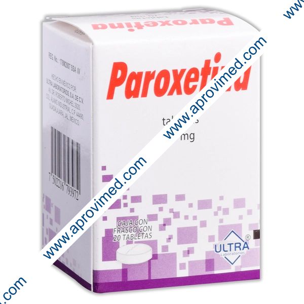 PAROXETINA (Ultra) c/20 TABS. 20 MG.