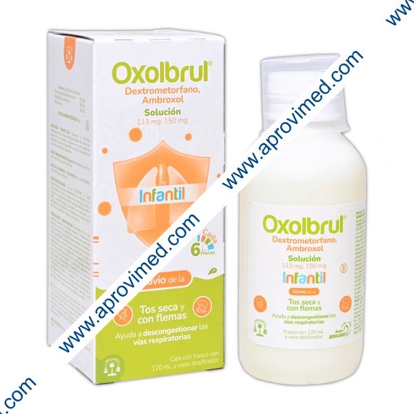 OXOLBRUL SOL. INFANTIL Fco. 120 ML. 113-150 MG/100 ML.