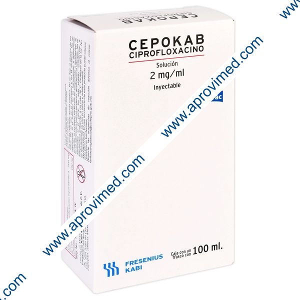 CEPOKAB Sol. Iny. c/1 FCO. 100 ML. 2 MG/1 ML.
