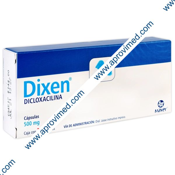 DIXEN c/20 CAPS. 500 MG.