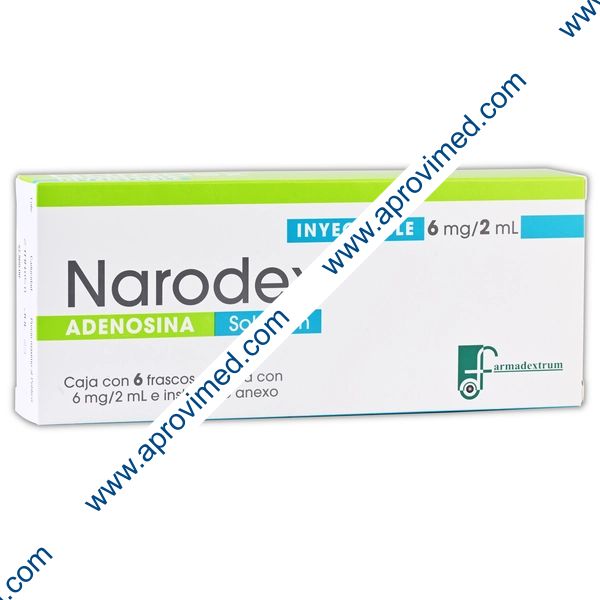 NARODEX Sol. Iny. c/6 FCO. AMP. 6 MG/2 ML.