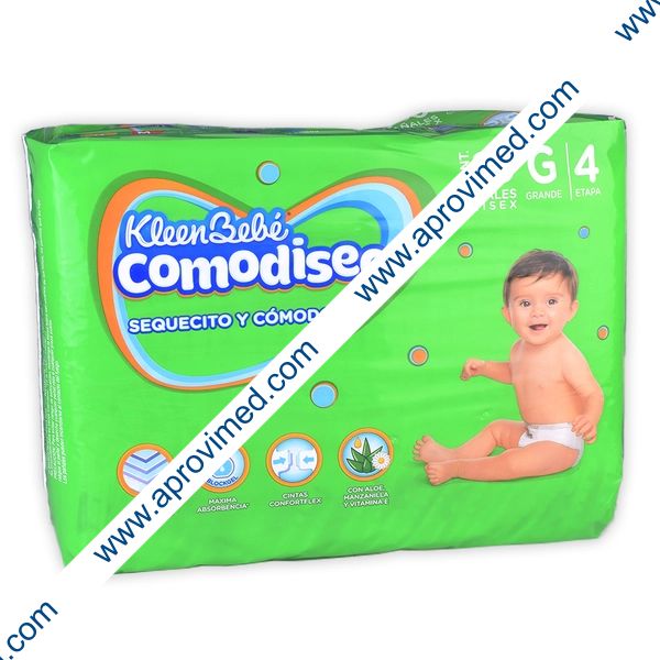 KLEENBEBÉ COMODISEC GRANDE (Etapa 4 / 9-12 Kg.) c/30 Pzs.