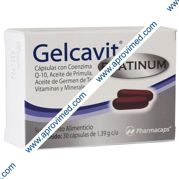 GELCAVIT Platinum c/30 CAPS. 1.39 G.