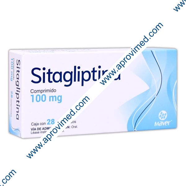 SITAGLIPTINA (Maver) c/28 COMPS. 100 MG.