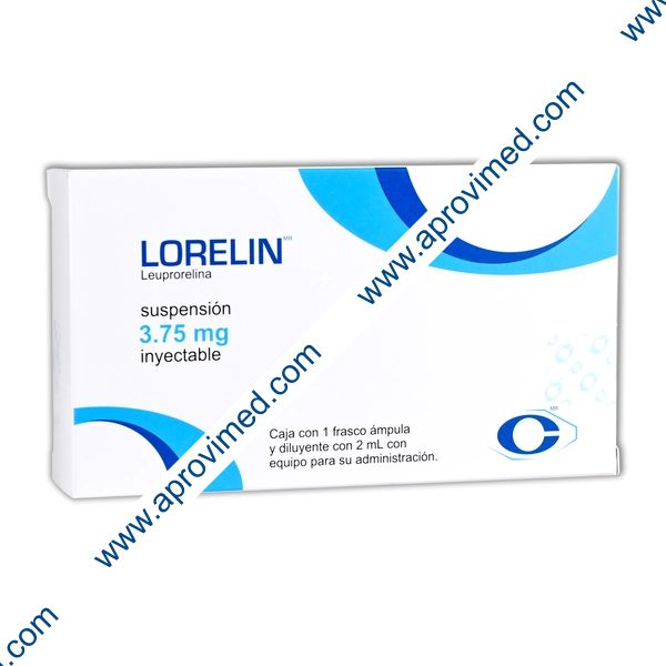 LORELIN Susp. Iny. c/1 FCO. AMP.  3.75 MG/2 ML. y Equipo. p/Admon.