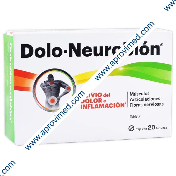 DOLO-NEUROBIÓN "Músculos" c/20 TABS. 50/50/50/0.25 MG.
