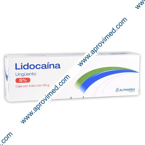 LIDOCAINA (Alpharma) UNGÜENTO 5% Tubo c/35 G.