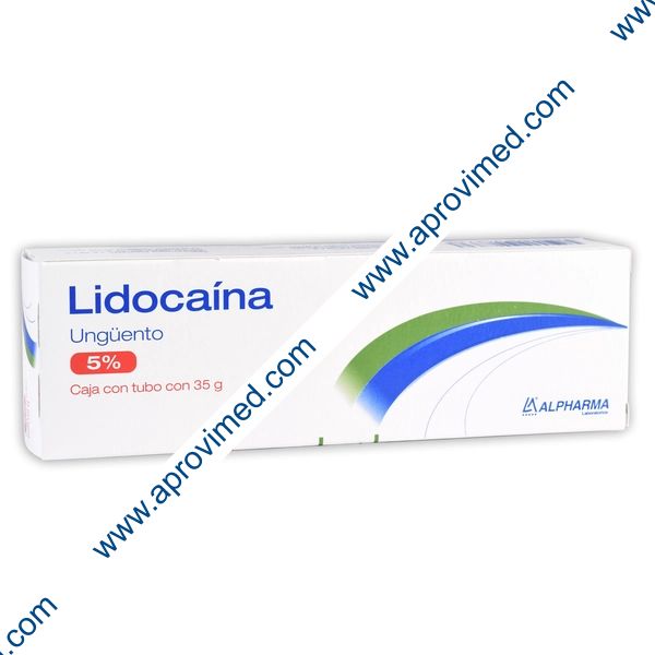 LIDOCAINA (Alpharma) UNGÜENTO 5% Tubo c/35 G.