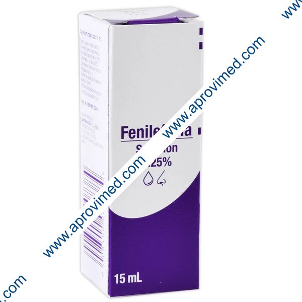 FENILEFRINA (Grin) Sol. Nasal 0.25% Fco. 15 ML.