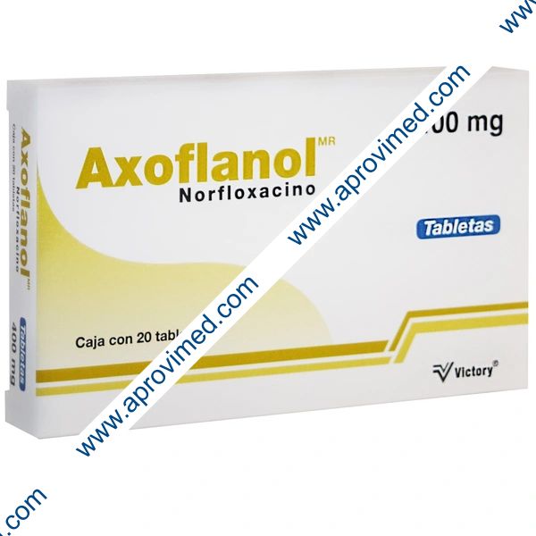 AXOFLANOL c/20 TABS. 400 MG.