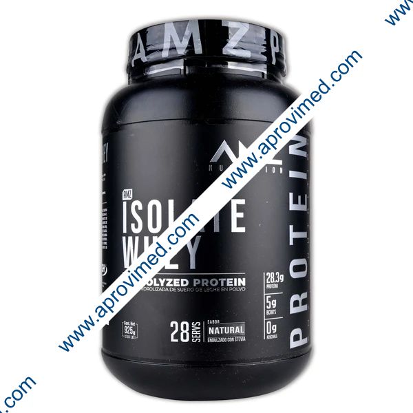 ISOLATE WHEY (AMZ) POLVO Sabor Natural Bote  925 G.