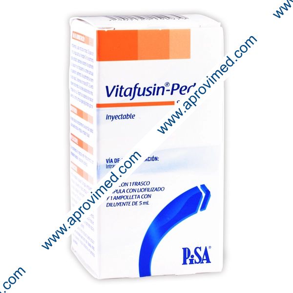 VITAFUSIN-PED Sol. Iny. c/1 FCO. AMP. 5 ML.